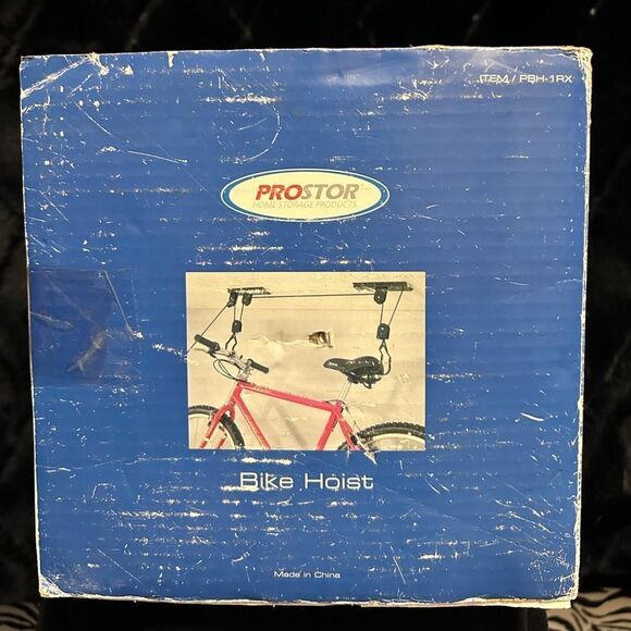 Prostor Bike Hoist Lift Ceiling Mount Original Box And Manual Cyclists Dream - Picture 4 of 9